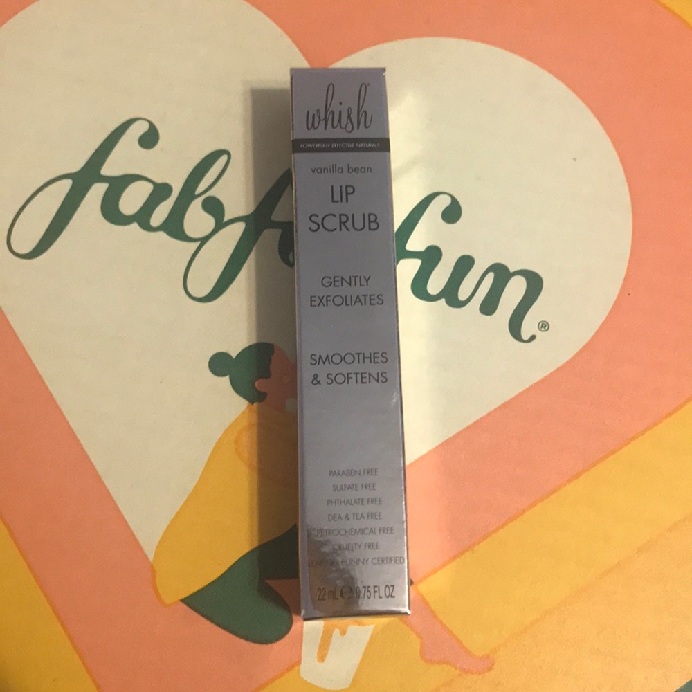 Whish lip scrub! New in box!